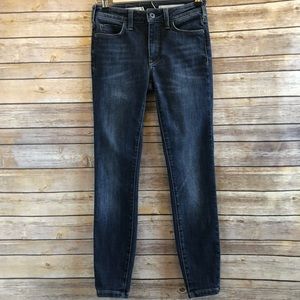 Anthropologie Pilcro And The Letterpress High Rise Denim Legging Size 25